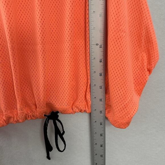 Under Armour Project Rock Mesh Tank Womens Large Orange Bull Gym Athletic - Picture 9 of 10